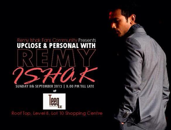 remy_ishak's tweet photo. Thank you “@hafiz_hod: Opss sorry @remy_ishak another banner for ur upcoming event! Sorry.. http://t.co/uxM63JlcKr”