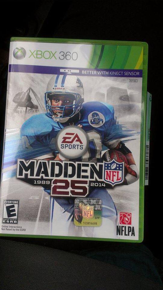 lockerhead's tweet image. I've received my early release copy of #Madden25 and will be answering questions all night. Shoot away!