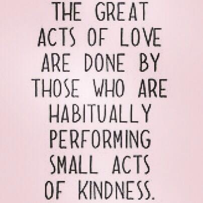 Any act of kindness is appreciated...stay kind, go to givebug.org