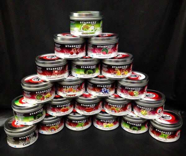 GRcloudSmoke's tweet photo. Starbuzz Original 250g Hookah Tobacco Tins http://t.co/zI1GibWTrV