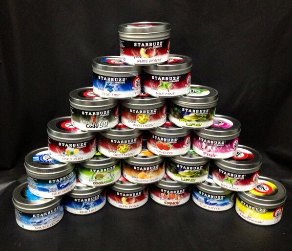 GRcloudSmoke's tweet photo. Starbuzz Original 100g Hookah Tobacco Tins http://t.co/bn8IAc461E