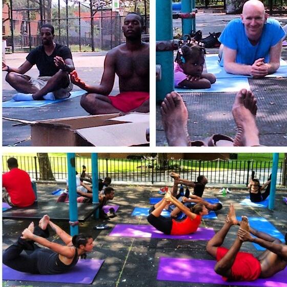 J_Ivy's tweet image. Yoga w/ my #sas13 Family out in Queens!! #UrbanYogis @eddiestern @boyprinceton @rahmoney116 @ericaford_ilovemylife