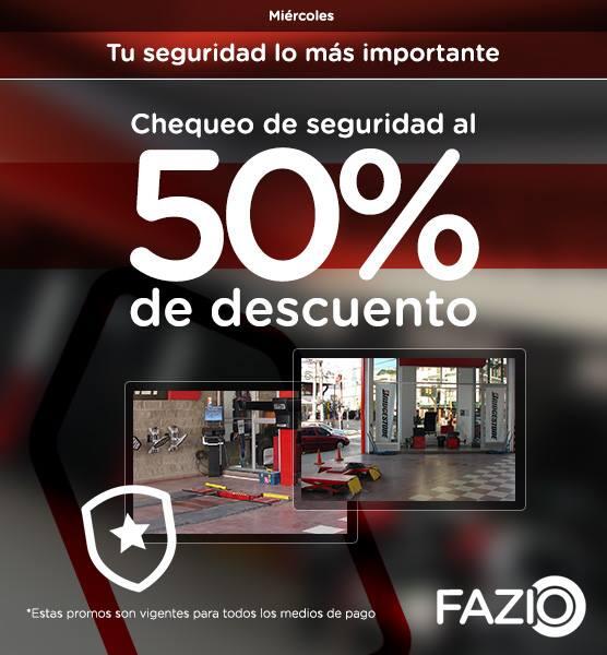 GrupoFAZIO's tweet photo. Tu seguridad es lo más importante. Los miércoles, 50% de descuento en Fazio en chequeos de seguridad. http://t.co/xfWNbLhulr