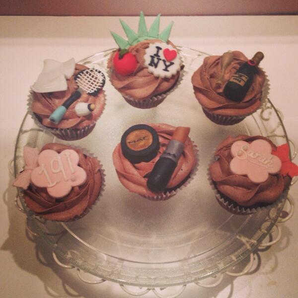 Birthday girls cupcakes 🎈