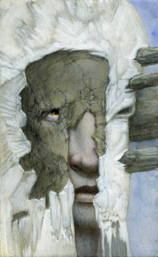 Doing a lot of paintings every year requires refreshing. With these little pieces I get back to my roots of dialogue.