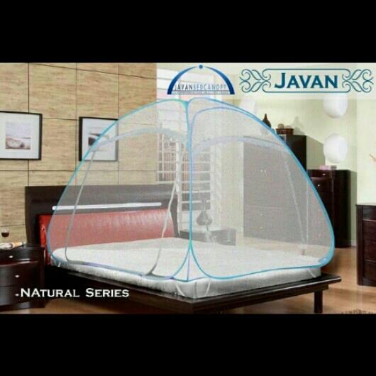 KelambuModern's tweet photo. Kelambu yg diikat tali itu udah kuno. Saatnya pakai #kelambumodern tipe #NaturalSeries ini.. Praktis aman nyaman ^_^ http://t.co/9wmO6tppAQ