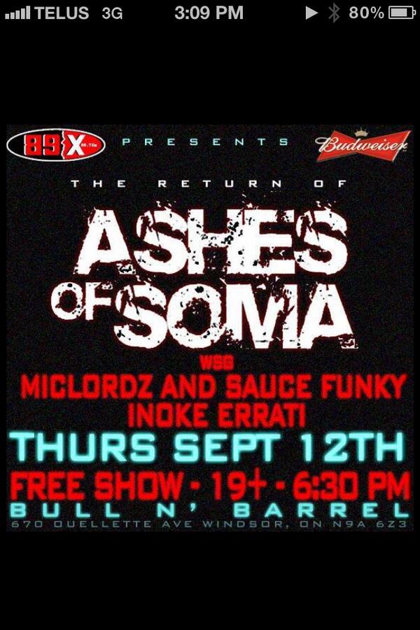 LizzyMLSF's tweet image. MLSF free show sept 12!!!