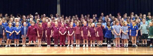 JunctionParkSS's tweet photo. 40 JPSS choir members rehearsing at the Old Museum as part of Singfest's 240 strong choral ensemble. http://t.co/BEzK16YfHo