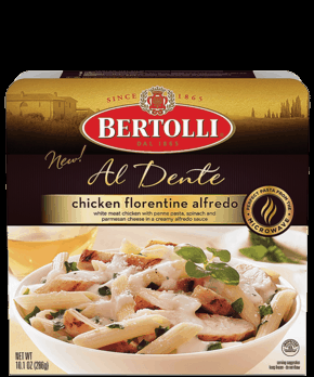 New single serve Al Dente from <a href="/Bertolli/">Bertolli</a> are delicious pasta meals that bring you the flavors of Italy in minutes!