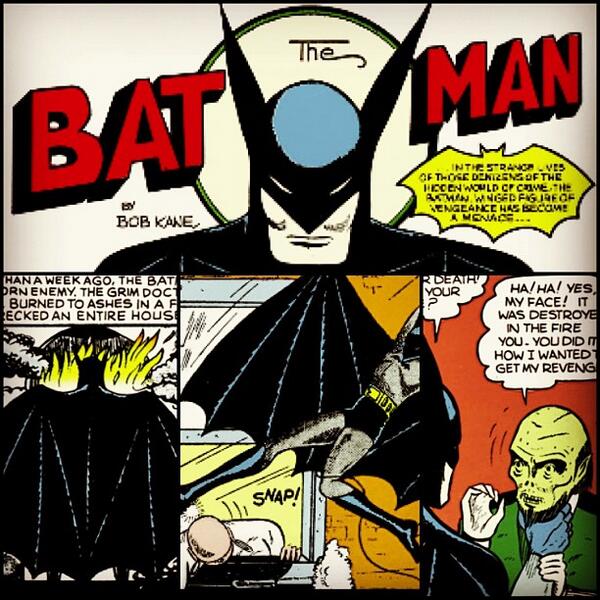 History of Batman on Twitter: 