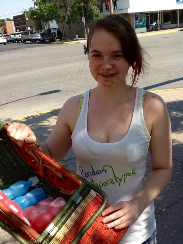 JadedFalling's tweet image. went round town handin out cold juices 4 #randomactapocalypse &amp;amp; #randomacts4misha the basket used 2 b full