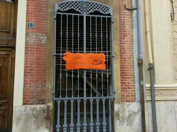 4675ART's tweet image. Los inicios de 4675.  Deja su huella en casa abandonada en Algemesí.