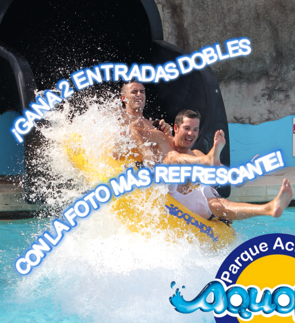 Arranca HOY el concurso de #Aquópolis ¡Gana 2 entradas dobles con tu foto más refrescante! goo.gl/vchqRt