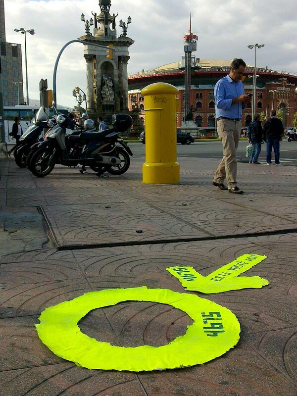 4675ART's tweet image. BARCELONA, PLAZA ESPAÑA