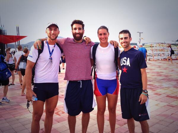 CalMRowing's tweet photo. Bears in #korea @WorldRowing #WRChamps @CalWCrew @CalAthletics @gobearsAD #GoBears http://t.co/ZXlN5qfiBe
