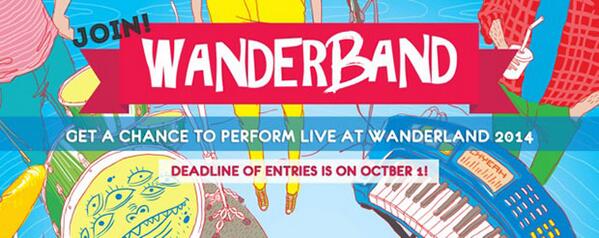 LiveGigAsia's tweet photo. 'Wanna share the stage with the big boys at Wanderland 2014? READ: http://t.co/ECetchL065 @karposmm #Wanderband http://t.co/Ias459eje8