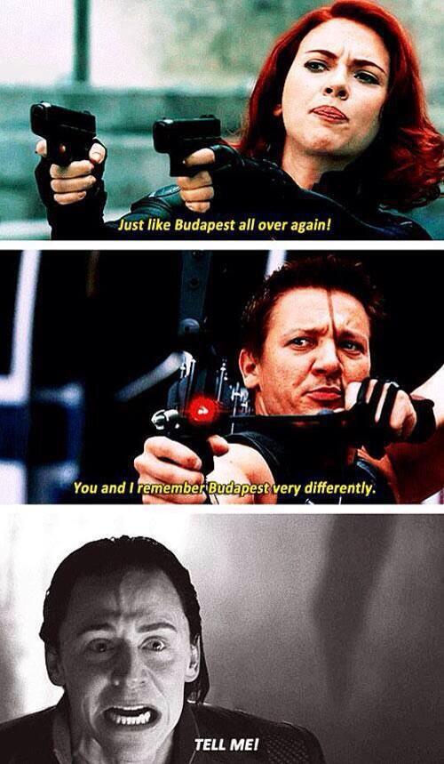 Sorry, Loki! [smirks]