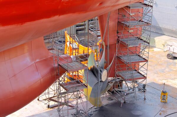 CongerLH's tweet image. Watch for corrosion—during your ship’ maintenance—on chipped paint and bolts. | #stoprust #Corrosion #Procurement