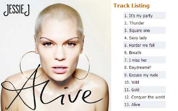 SarahScriptDany's tweet image. Confirmed Jessie J's new album is called Alive. xxx ♡♡
