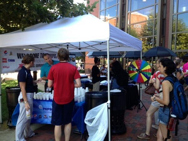VCU_Dining's tweet image. Nutrition Fair!  #vcuwelcomeweek