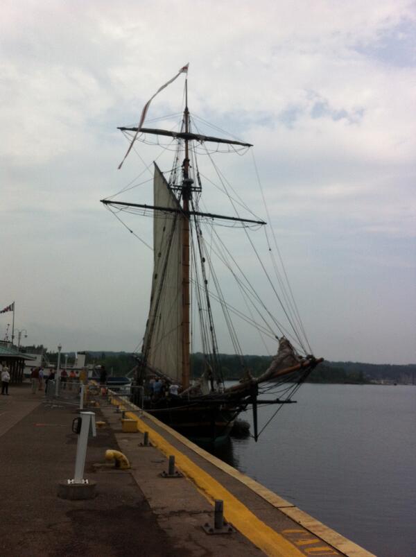 The Tall Ships are coming!! Come Downtown Midland to check them out! #TallShips1812 #MidlandON #GeorgianBay