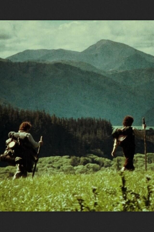 Just keep walking Mr. Frodo&#8221; ......(Acrylic) : r/lotr