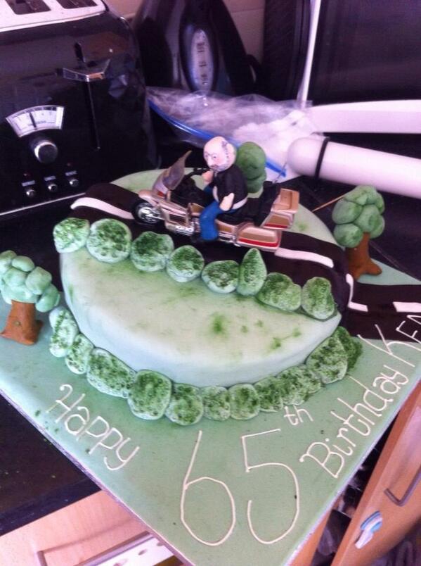 Archie2010Sarah's tweet image. Biker cake