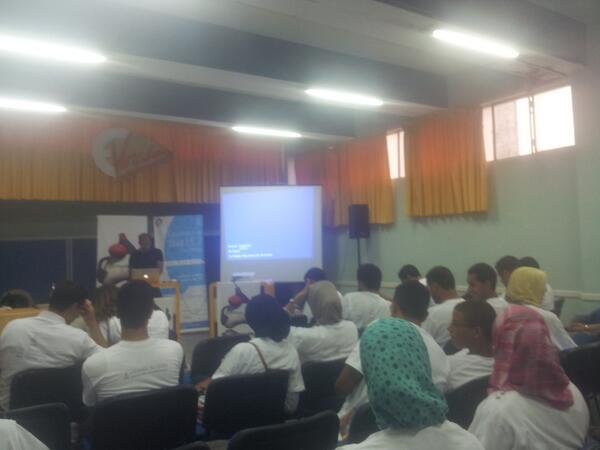 badrelhouari's tweet image. #javaee7 launch in Morocco will start in few minutes with @arungupta