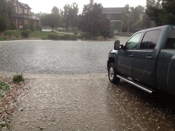 ForceWPColorado's tweet photo. Even though we just had some crazy weather we still HAVE practice tonight. See y'all there! Drive safe! http://t.co/1msRMhNYSX