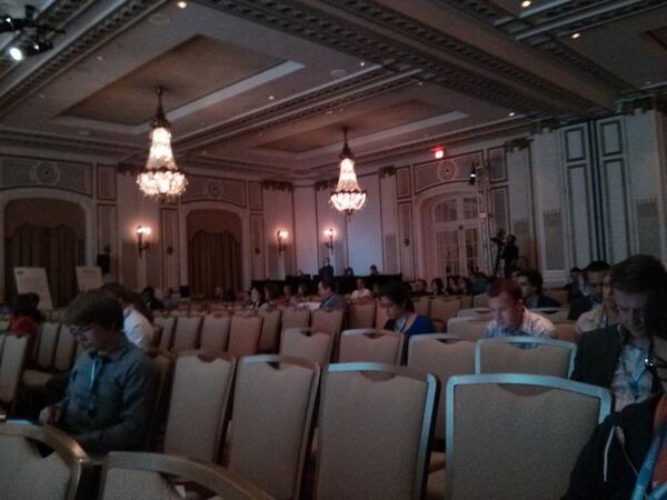 HelloPolo589's tweet photo. I thought metrics and analytics were important. C'mon people. #share13 http://t.co/d4s3DnXLNJ