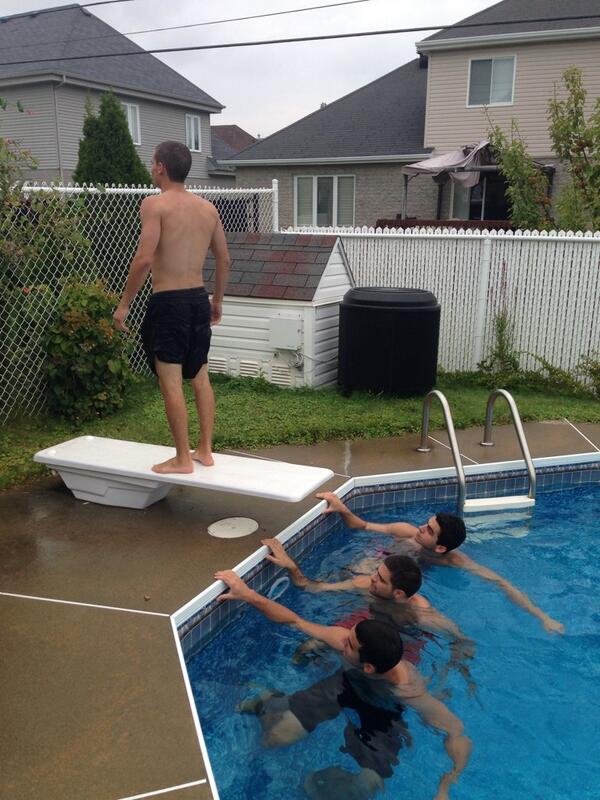 PSPC_'s tweet image. No dam kids are at the pool today, so the guards have started to play a game of &quot;Colors&quot; come join! #freeswim