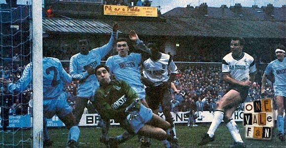 BestPVFCGames's tweet photo. Vale 2-1 Spurs, Goals from Walker and Sproson send Terry Venables team packing in this 4th round cup tie in 88 #pvfc http://t.co/ESO4t8qY5M
