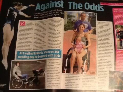N13B's tweet photo. Me and @InfinityMMAUK in @My_Weekly this week! Glad @AspireCharity got a mention it's a great charity! http://t.co/CcrH0SYM0h