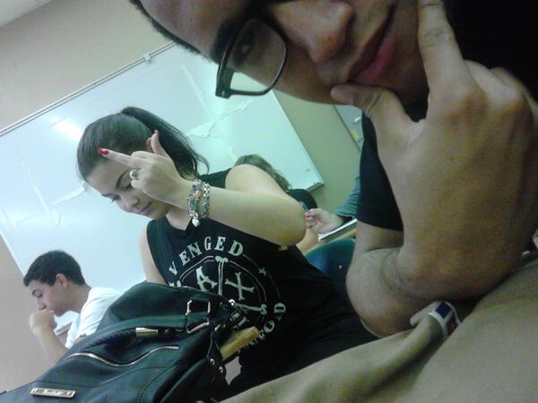 YesDis_IsMyName's tweet photo. She loves taking pics with me! -___- @nellyelee http://t.co/YKt9NJPtwX