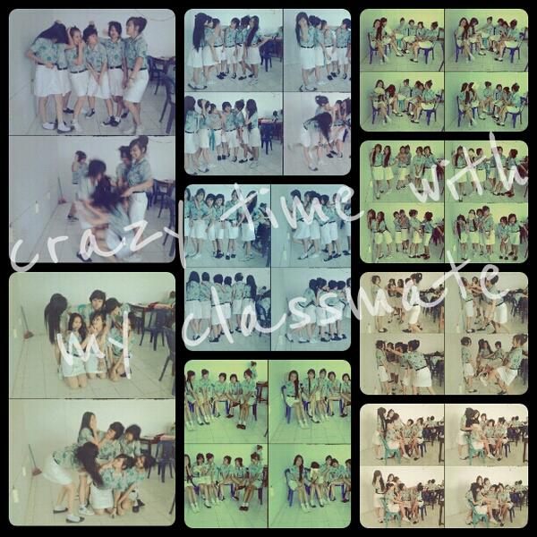 Classmate , yesterday! @Meiihmeiih @VianiiVp @Chriestin_ <a href="/tiaraRhay_/">TIARA</a>