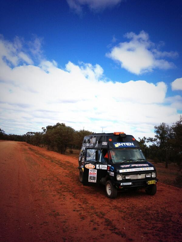 Heading to Wanaaring  with an urgent icecream delivery