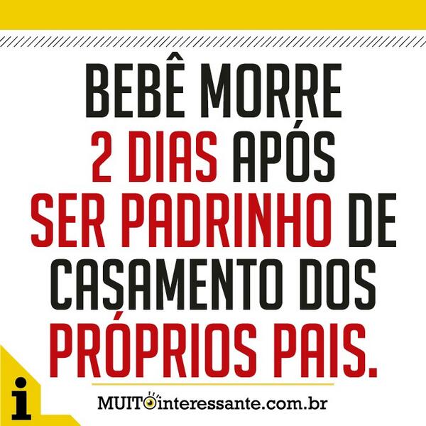 Naptulos_'s tweet photo. Bebê morre 2 dias após ser padrinho de casamento dos próprios pais. Veja mais em: http://t.co/nsFulLGGbs http://t.co/ZW2lkZsdvo