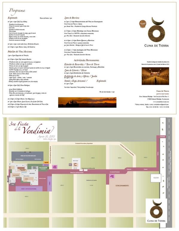 Programa 3ra Fiesta de la Vendimia 2013!