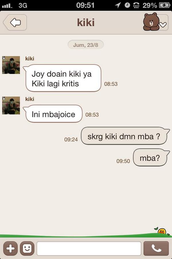 muhamadjoiko's tweet photo. @joicecinderella mba ini joy,sbelumnya joy ucapin minal aidzin ya mba..mba kalo boleh tau skrg kiki di RS mana mba? http://t.co/OcuvPBJnMS