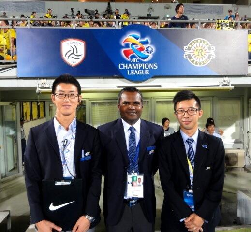 Honored to be the match commissioner of AFC champions league Quarter final match Kashiwa Reysol vs Al shabab