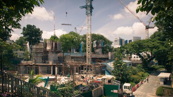 INTERPOL_IC's tweet image. T-1 month will mark the #IGCI reaching its highest point - take a look it is already taking shape! @INTERPOL_HQ