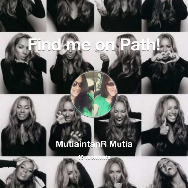 tya_intan's tweet photo. Find me on #Path now! Go to: http://t.co/4e0isGSIjq! #thepersonalnetwork http://t.co/eB5arA4Ztc