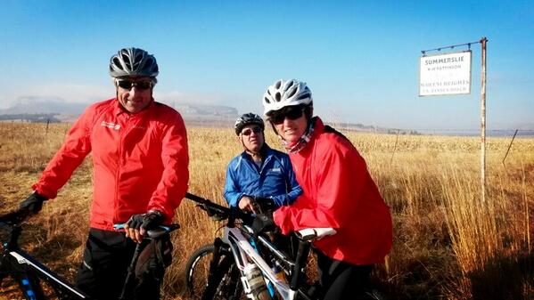 The start of the <a href="/bergandbush/">Berg & Bush</a> dry run with Nicky and the famous Solly down his folly!