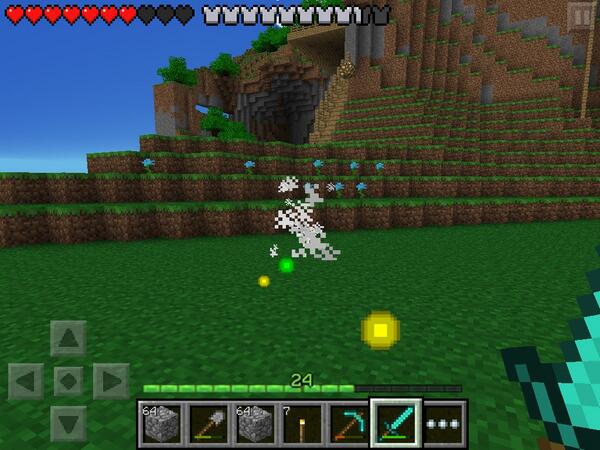 Daily_MCPE's tweet image. ==MCPE Concept / Konzept!==

XP in Minecraft PE!

RT!
Fav!