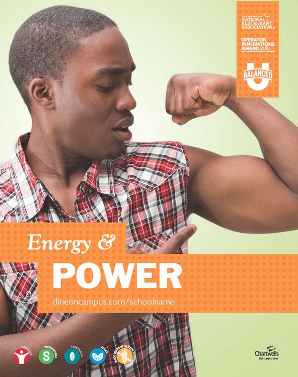 ChartBalancedU's tweet image. Welcome back to campus! Check out energy and power foods this month. #energyandpowerfoods