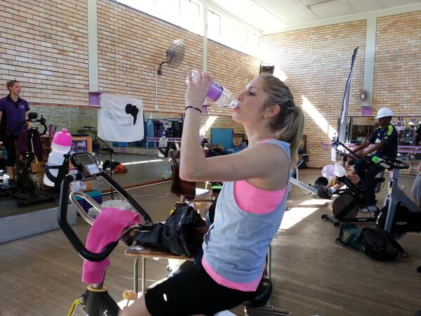 SolewaterEC's tweet photo. @Taryn_Kerr 12 hour #cyclathon! Keep it up. 7:30 hours to go http://t.co/6L34BtRHnx