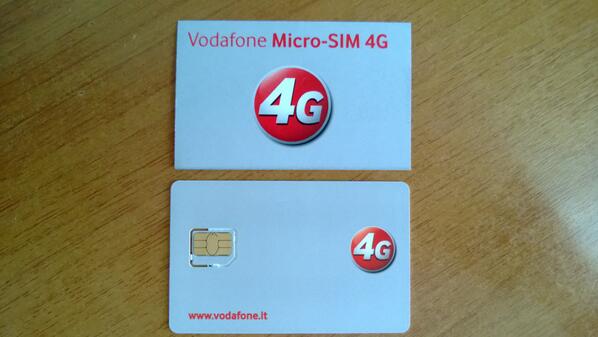 BiagioCatalano's tweet image. E' appena arrivata la #SIM4G. Grazie a @VodafoneIT e a @WindowsPhone posso navigare ad alta velocità! Grazie :D