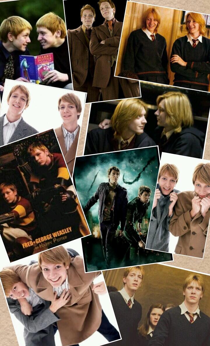 ハリーポッター フレジョ フレッドジョージ Tシャツ ＆ ブロマイド写真