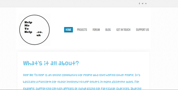 HelpMeToHelpUK's tweet image. Hello Followers! Thank you for following, website will be live soon, in the meantime check out the Facebook page :)