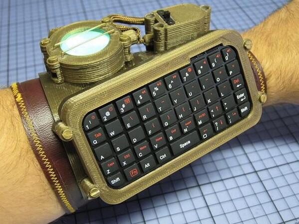 NewsTechPC's tweet image. Raspberry Pi Glass, ordenador que puedes llevar puesto con estilo steampunk - newstechpc.com/raspberry-pi-g…